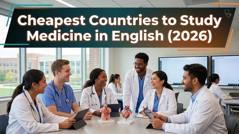 Cheapest Countries to Study Medicine in English (2026)