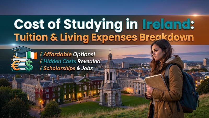 Cost of Studying in Ireland: Tuition & Living Expenses Breakdown