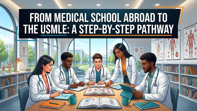 From Medical School Abroad to the USMLE: A Step-by-Step Pathway