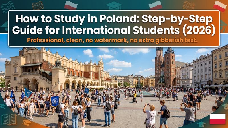 How to Study in Poland: Step-by-Step Guide for International Students (2026)