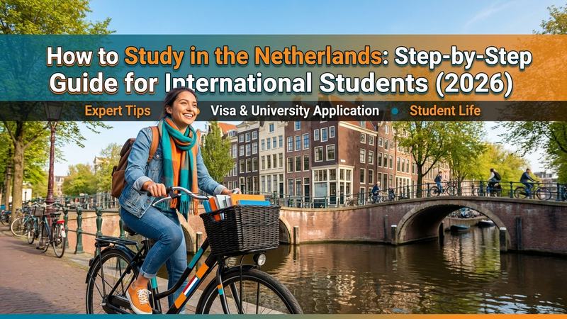 How to Study in the Netherlands: Step-by-Step Guide for International Students (2026)