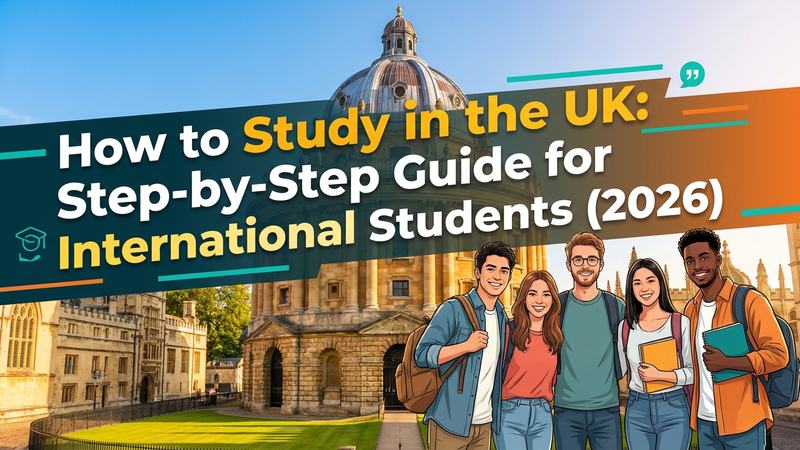How to Study in the UK: Step-by-Step Guide for International Students (2026)