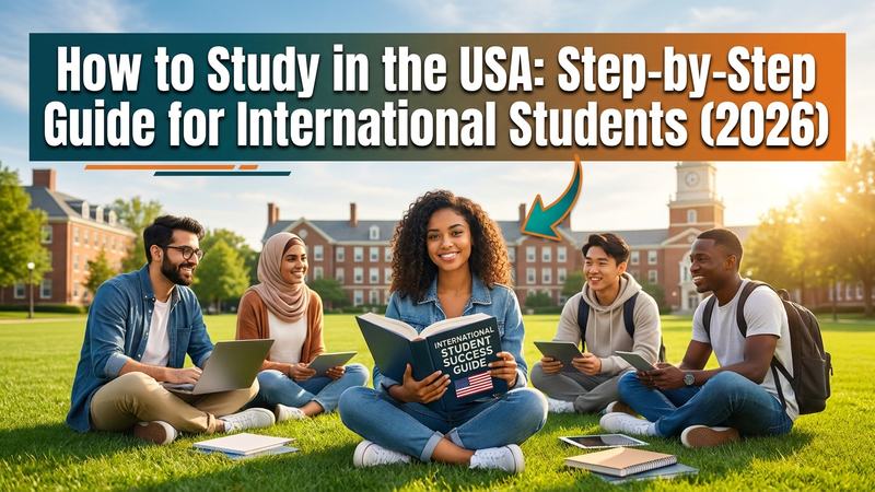 How to Study in the USA: Step-by-Step Guide for International Students (2026)