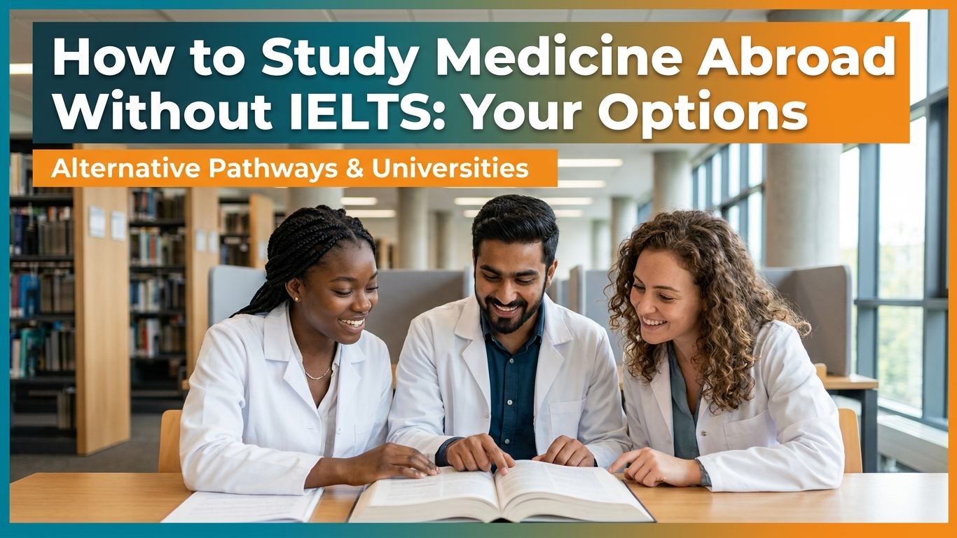 How to Study Medicine Abroad Without IELTS: Your Options
