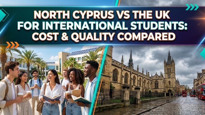North Cyprus vs the UK for International Students: Cost & Quality Compared