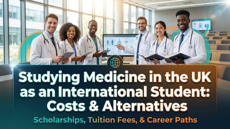 Studying Medicine in the UK as an International Student: Costs & Alternatives