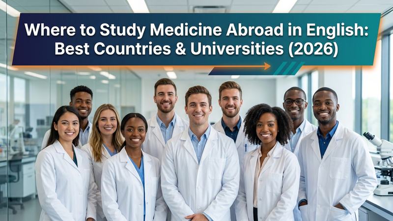 Where to Study Medicine Abroad in English: Best Countries & Universities (2026)